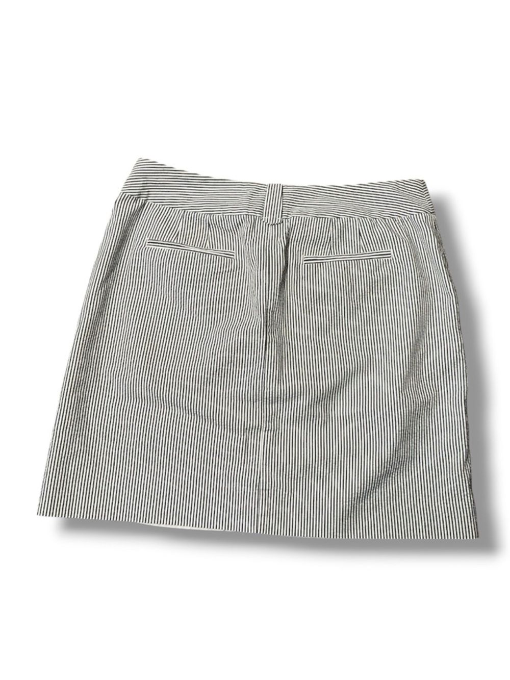 LOFT Gray and White Mini Pencil Skirt - Picture 3 of 11